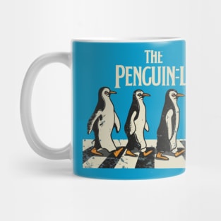 The penguin-Ls - Abbey Road Mug